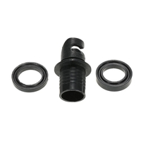 Adaptateur Connecteur de tuyau pour Halkey-Roberts HR Valves Kayak Bateau gonflable Raft Pompe à pied Pompe électrique
