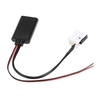 Adaptateur de câble audio AUX Prise 12 broches Radio BT MP3 compatible pour VW RCD210 RCD300 RCD310 RNS300 RNS310 MFD2
