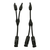 Adaptateur de connecteur de câble de panneau solaire pour ordinateur portable MC4 2 IP67 étanche en forme de Y