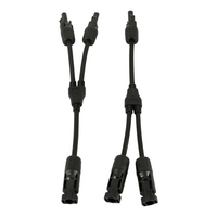 Adaptateur de connecteur de câble de panneau solaire pour ordinateur portable MC4 2 IP67 étanche en forme de Y