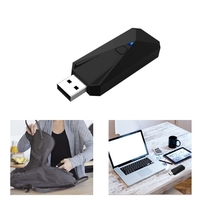 Adaptateur de contrôleur de jeu sans fil filaire + récepteur BT sans fil Gamepad Converter compatible avec PS4 PS3 PC