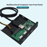 Adaptateur de convertisseur de panneau avant de lecteur de disquette 5.25 / 3.5 