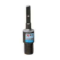 Adaptateur de foret de haute résistance en acier 65Mn de barre de connexion de marteau électrique adapté au filetage de 22mm