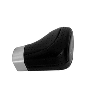 Adaptateur de levier de tête de pommeau de levier de vitesse en cuir 6 vitesses remplacement manuel pour BMW E34 E36 E38 E39 E46 E53 E60 E61 E63 E64 E83 E90 E91 E92 E93