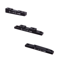 Adaptateur de montage plat pour frein à disque de vélo de route Adaptateur de frein à disque ultraléger pour rotor de 140 mm / 160 mm