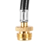 Adaptateur de propane 4 pieds Tuyau Convertisseur 1 L à 20 LB Sécurité de remplacement Remplacement QCC1 / Type1 Connexion à 1 LB Applicance