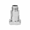 Adaptateur de pulvérisateur joints de pot connecteur de tasse à mesurer jetable connecteur de tasse PPS pièces standard 6 spécifications de filetage en option