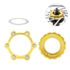 Adaptateur de rotor de vélo 6 boulons Adaptateur de base de conversion de disque de frein de moyeu de 6 trous