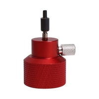 Adaptateur de réservoir de gaz Adaptateur de remplissage de propane pour camping en plein air pour réservoir de gaz vert avec port d
