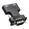 Adaptateur HD mâle vers VGA femelle avec prise en charge du port audio 3, 5 mm Résolution 1920 * 1080 Sortie audio indépendante Petite taille Noir