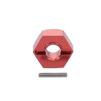 Adaptateur hexagonal de roue de moyeu en métal de 12 mm