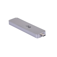 Adaptateur M.2 NVME vers Type-C M2 Carte adaptateur PCIE SSD Boîtier pour disque dur portable Plug & Play