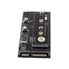 Adaptateur NGFF vers SATA / USB2.0 Adaptateur 2230 2242 2260 2280 SSD avec clé B / M + clé Convertisseur Carte pour SSD avec câble USB