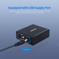 Adaptateur optique Toslink vers coaxial AIMOS convertisseur de commutateur Audio numérique bidirectionnel compatibilité étendue pour TV / lecteur DVD / PS4