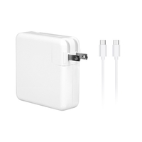Adaptateur secteur pour ordinateur portable 61W Type-C Adaptateur secteur haute efficacité Adaptateur secteur USB-C avec câble Type-C