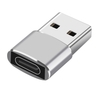 Adaptateur USB-C femelle vers USB 2.0 mâle en alliage d
