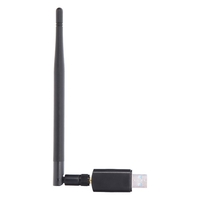 Adaptateur USB sans fil double bande Carte réseau WiFi 2.4G 5G Interface hôte AC1200Mbps USB3.0 avec antenne externe 5dBi