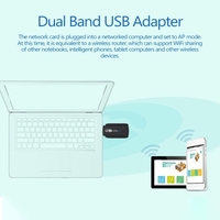 Adaptateur WiFi USB sans fil 1200 Mbps Lan USB Ethernet 2.4G 5G Dual Band WiFi Carte réseau WiFi Dongle WiFi