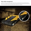 ADATA HD710 Pro Disque dur externe Disque dur portable 1 To USB3.1 Cryptage de données anti-choc pour les voyages (Jaune)