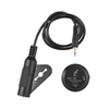 Adeline AD-30 Mini Piezo Pickup Contact Microphone Transducer avec 6.35mm Plug de sortie Tail Nail Clamp pour Acoustic Classical Folk Guitar Violin Ukulélé