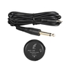 Adeline AD-35 Mini Piezo Pickup Contact Microphone Transducteur avec fiche de sortie de 6, 35 mm Câble de 3 mètres pour violon classique Acoustique Classique Violon Ukulélé