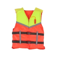 Adulte sauvetage Gilet de sauvetage Gilet de sauvetage nautique Surf travail Vest Vêtements Natation Marine gilets de sécurité Survie Costume Extérieur Eau Sport Natation Pêche Dérivant