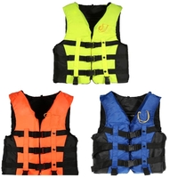 Adultes natation nautique dérive gilet gilet de sécurité avec sifflet L-2XL