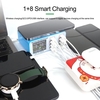 Affichage LCD multiports USB Intelligente Rechargeur rapide Compact