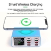 Affichage LCD multiports USB Intelligente Rechargeur rapide Compact