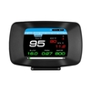 Affichage tête haute de voiture HUD OBDII compteur numérique intelligent OBD + GPS double système