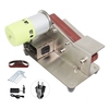 Affûteur de couteaux à angle fixe à 15 degrés Ponceuse à bande 7 niveaux Polisseuse réglable 100W Machine de polissage avec 10pcs bandes de ponçage