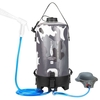 AFISHTOUR 12L sac de douche de Camping Portable avec pompe à pied et tuyau de pomme de douche