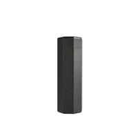 Agitateur à main en aluminium octogonal Maracas -157mm