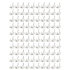 Agrafes plates universelles 100 pièces / ensemble prédécoupées 0.6mm-0.8mm pour agrafeuse en plastique réparation soudeuse outil de réparation
