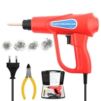Agrafeuse à chaud 70W,  kit de réparation de pare-chocs de voiture pour machine à souder en plastique,  pince,  4 types d