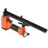 Agrafeuse à couronne moyenne de calibre 20 Cloueuse à air de 1/4 à 1/2 pouce Agrafeuse de finition pneumatique Profondeur du pistolet à ongles à air réglable pour la décoration de meubles en bois