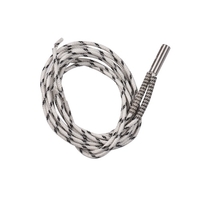 Aibecy 12V 50W imprimante 3D amélioré cartouche chauffante tube de chauffage en acier inoxydable hot rod 1M 6*20mm