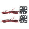 Aibecy 1pc ventilateur de refroidissement sans brosse 40 * 40 * 10mm DC 24V avec roulement à manchon Compatible avec l