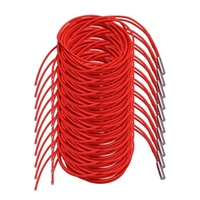 Aibecy 2 pièces 12 V 40 W 6 * 20 mm Tube chauffant pour cartouche de chauffage à extrémité unique 1.4 m / 4.6ft pour imprimante 3D