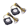 Aibecy 2 pièces ventilateur ventilateur ventilateur de refroidissement sans brosse 40 * 40 * 10mm DC 12V Compatible avec CR-10 / CR-10S / CR-10 S4 / CR-10 S5 extrudeuse d