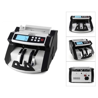 Aibecy Automatique Multi-Monnaie Cash Billet Argent Compteur Compteur Billing Machine LCD Affichage avec UV MG Contrefaçon Détecteur