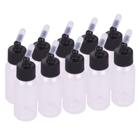Aibecy Boîte de 10 bouteilles de peinture pour aérographe de 1, 2 once (35 cc) chacune