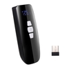 Aibecy Mini 1D Barcode Scanner 3-in-1 BT / 2.4G Wireless / USB Wired Bar Code Reader with Screen Compatible with Windows Mac Android iOS for Supermarket Retail Logistics Warehouse
