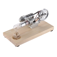 Aibecy Mini Air Chaud Stirling Moteur Moteur Modèle Générateur D