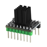 Aibecy TMC2209 V1.0 pilote de moteur pas à pas avec dissipateur de chaleur Excellent Support muet Mode UART 256 micropas pour pièces d