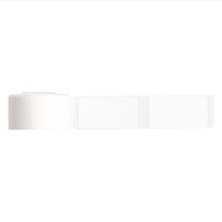 Aibecy White Blank Label Paper Rouleau de papier thermique auto-adhésif 12 * 22mm 260 feuilles / rouleau Compatible avec l
