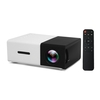 Aibecy YG300 Mini projecteur LED portable Prise en charge Effets visuels 3D 1080P Projecteur de film vidéo multimédia 800 Lumens avec interface de sortie USB / TF / HD / AV / audio pour le divertissement à domicile