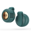 aigo AGF-03 Mini ventilateur sans lame Ventilateur portable de type clip avec réglage du vent à 3 vitesses Réglage de la direction du vent à 360 ° Vert
