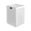 Ailgely 1200W petit espace chauffage ventilateur électrique en céramique chauffage avec 3 vitesses ajustement 2 Modes 6H minuterie 7 couleurs lumières surchauffe et Tip-Over Protection bureau chauffage pour usage intérieur
