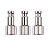 Airbrush Quick Disconnect Coupler Release Fitting 3pcs Male Fitting M5 * 0.4 Female Compatible with Badger Airbrush
